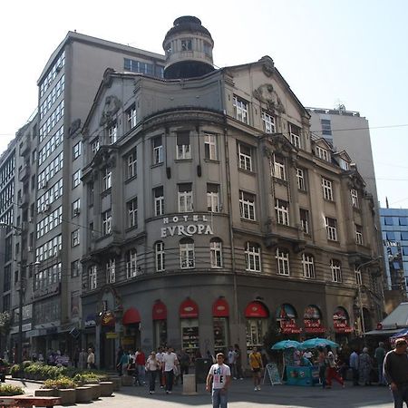 Hotel Evropa Belgrado Exterior foto